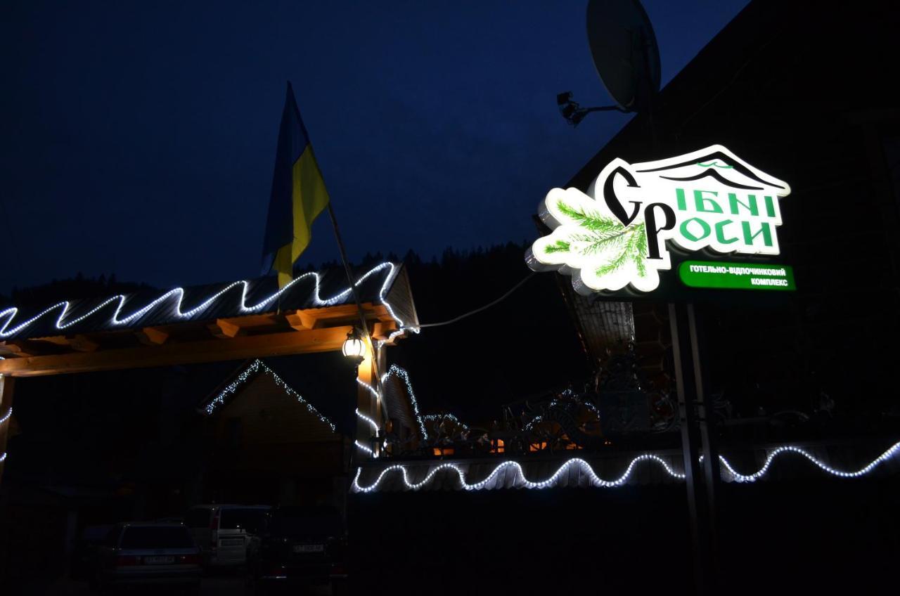 Hotel Sribni Rosy à Mykulychyn Extérieur photo
